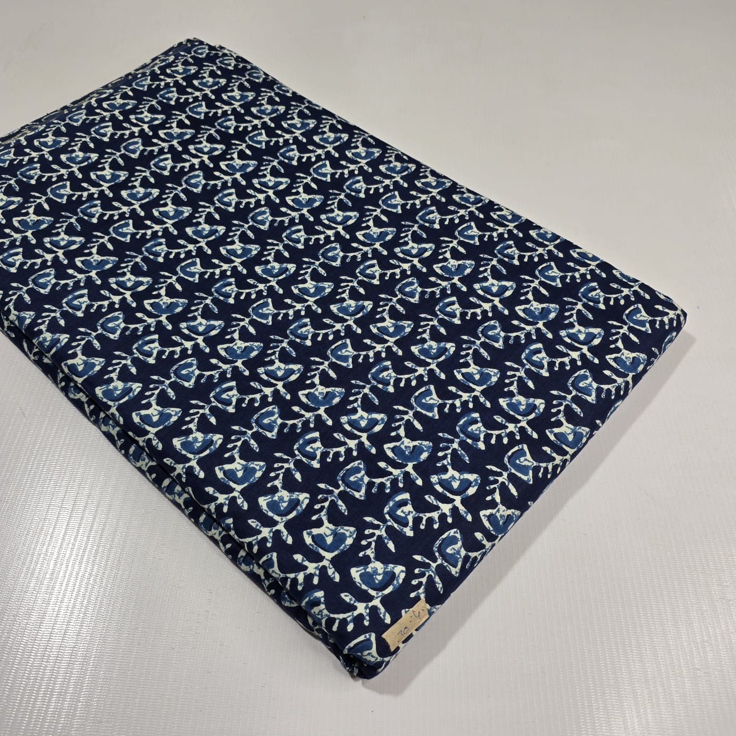 Butterfly Vine Cotton — Navy